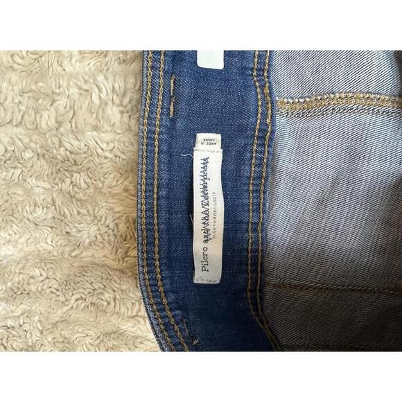 Pilcro and the Letterpress by Anthropologie cropped straight leg jeans Size 27 - Picture 4 of 8